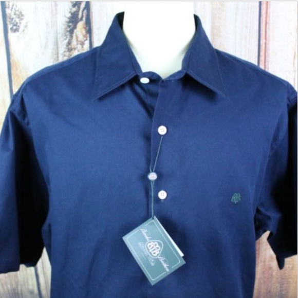 Brooks Brothers Country Club S/S Button Shirt - Picture 1 of 8